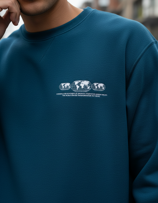 Impact The World Sweatshirt, Motivational Quote Crewneck, Inspirational Graphic Pullover, Unisex Streetwear Top